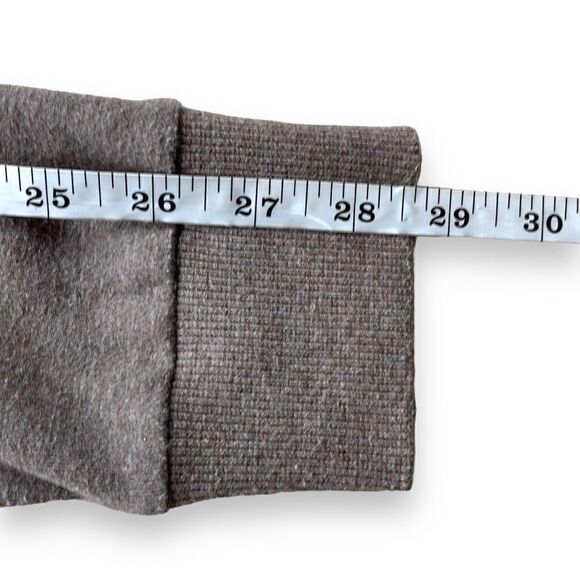 Banana Republic Sweater Mens Large Brown Cowl Neck Button Front Pullover Sweater - Picture 8 of 8